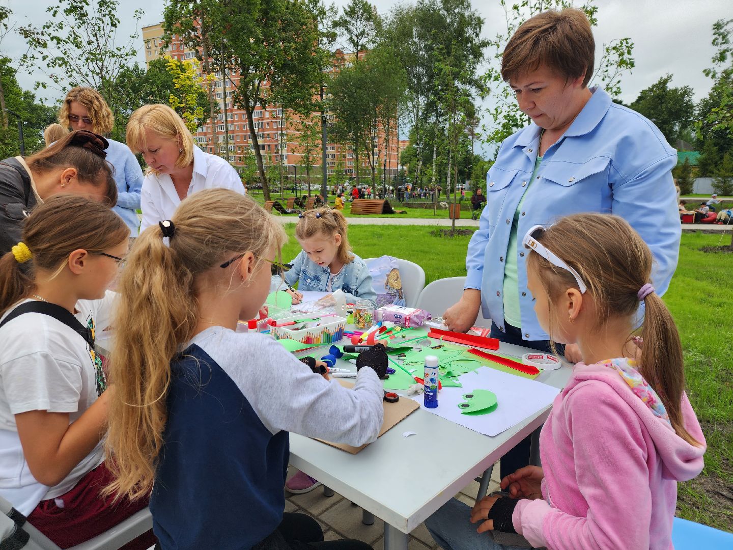 Павловский Посад, городской округ Павловский Посад, мастер-классы, дети, образование, люди, парк, Дубрава