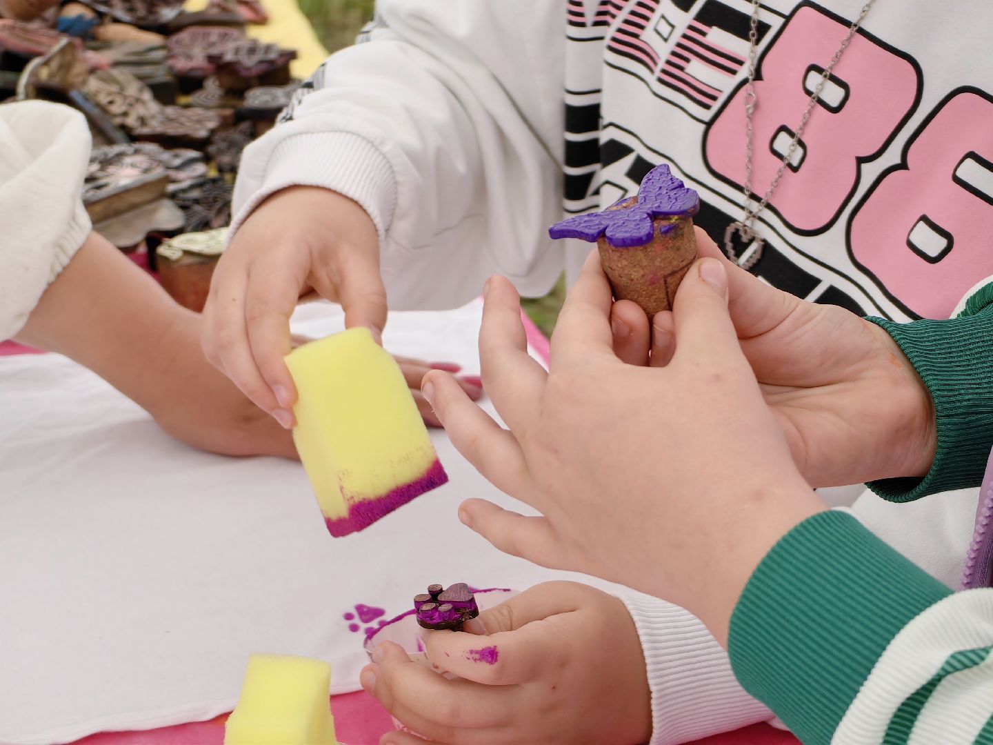 Фестиваль, ткань, принт, рисунок, мастер-класс