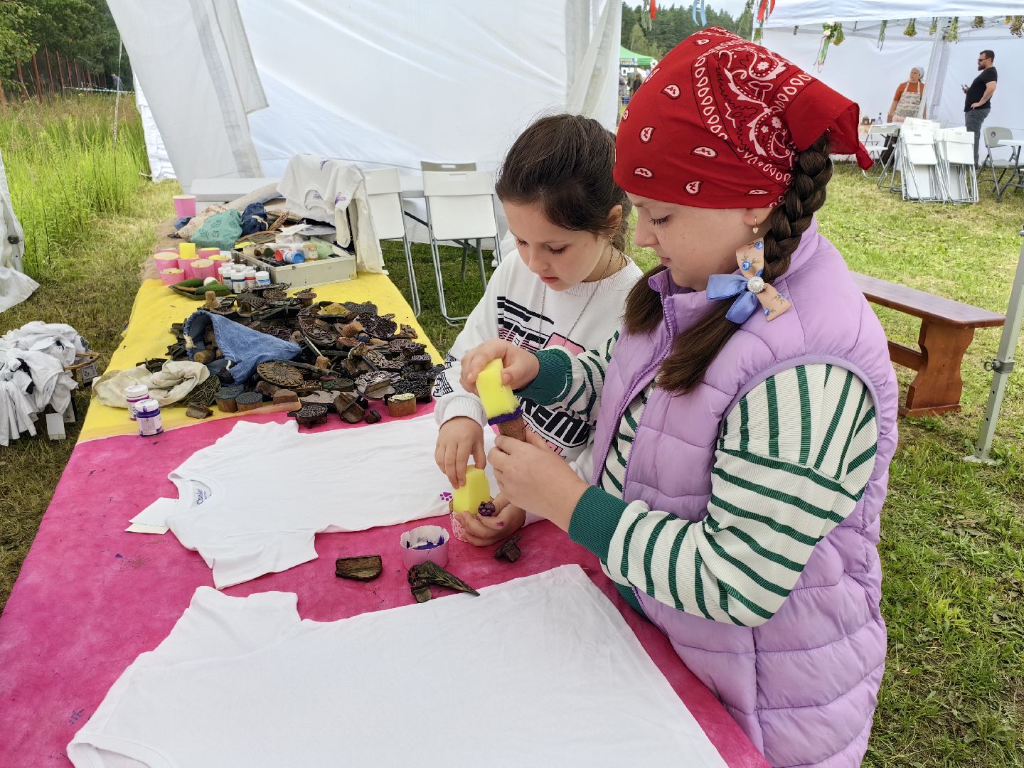 Фестиваль, ткань, принт, рисунок, мастер-класс