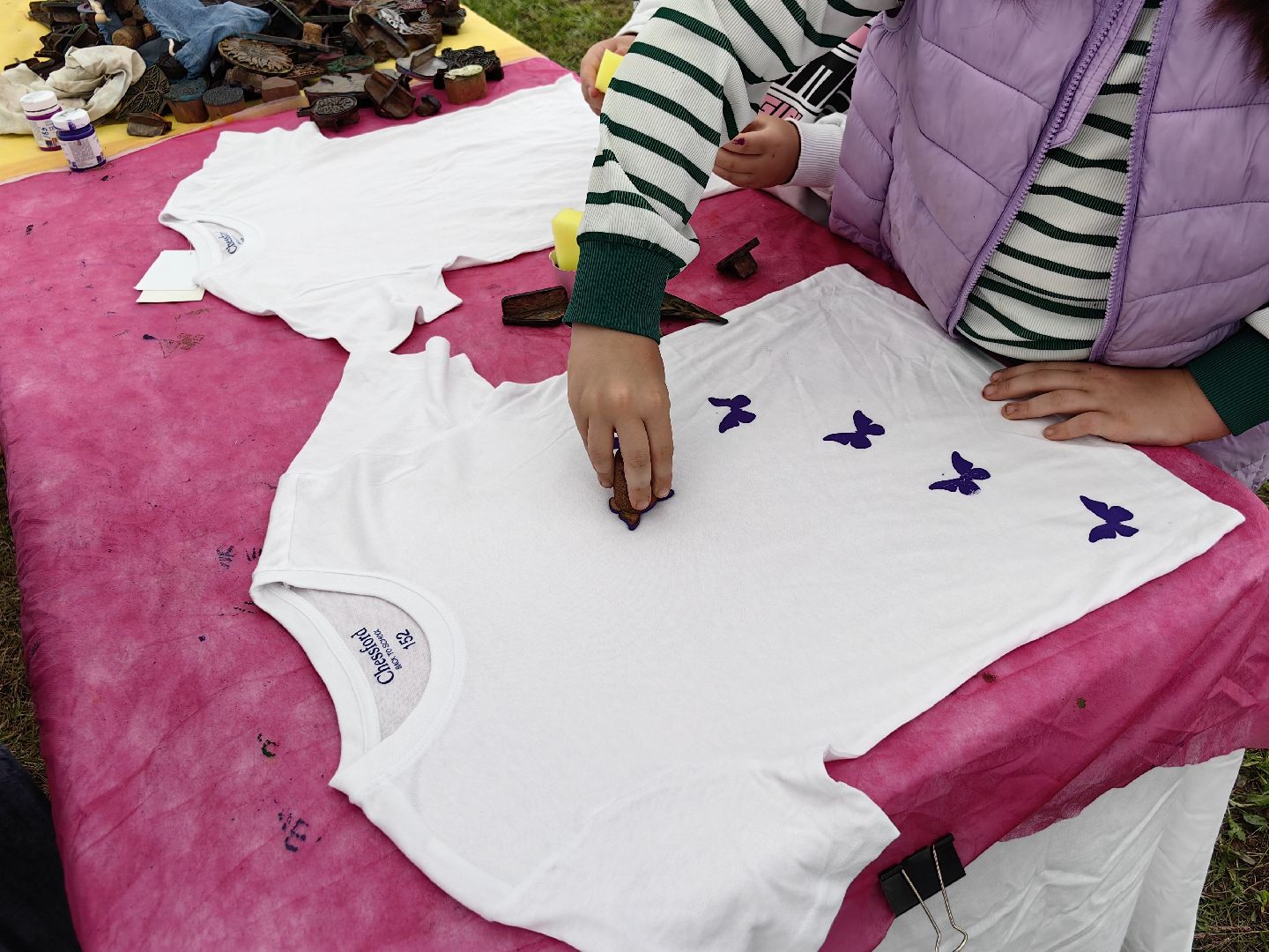 Фестиваль, ткань, принт, рисунок, мастер-класс