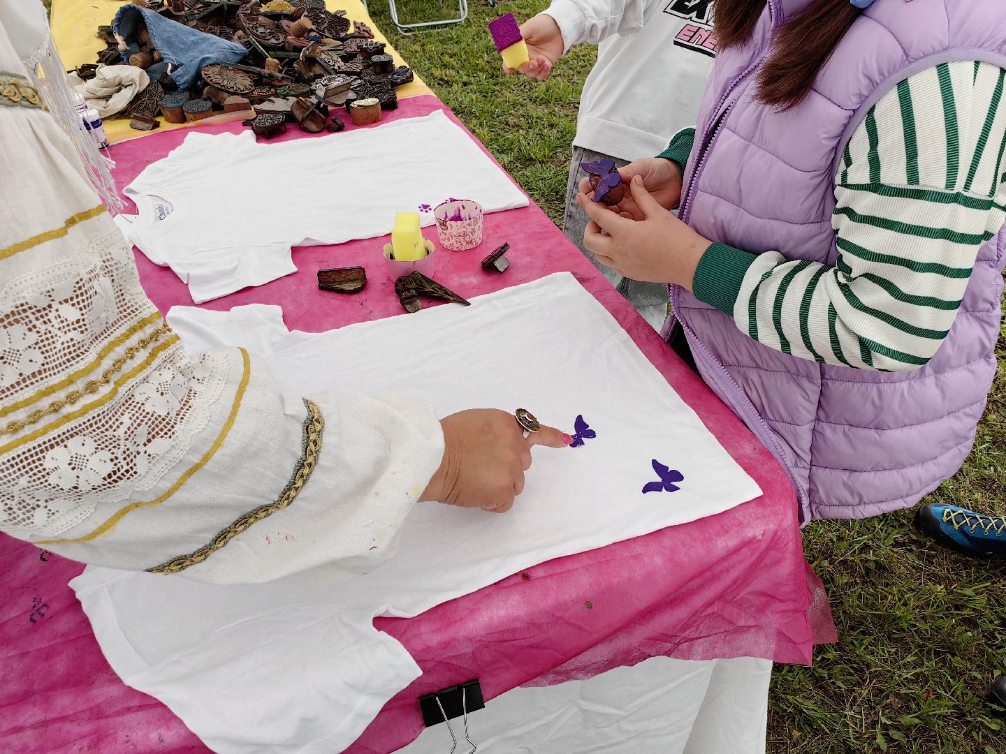 Фестиваль, ткань, принт, рисунок, мастер-класс