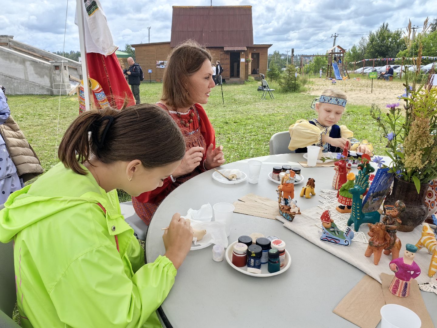 Мастер-класс, игрушка, роспись, дерево, музей, фестиваль