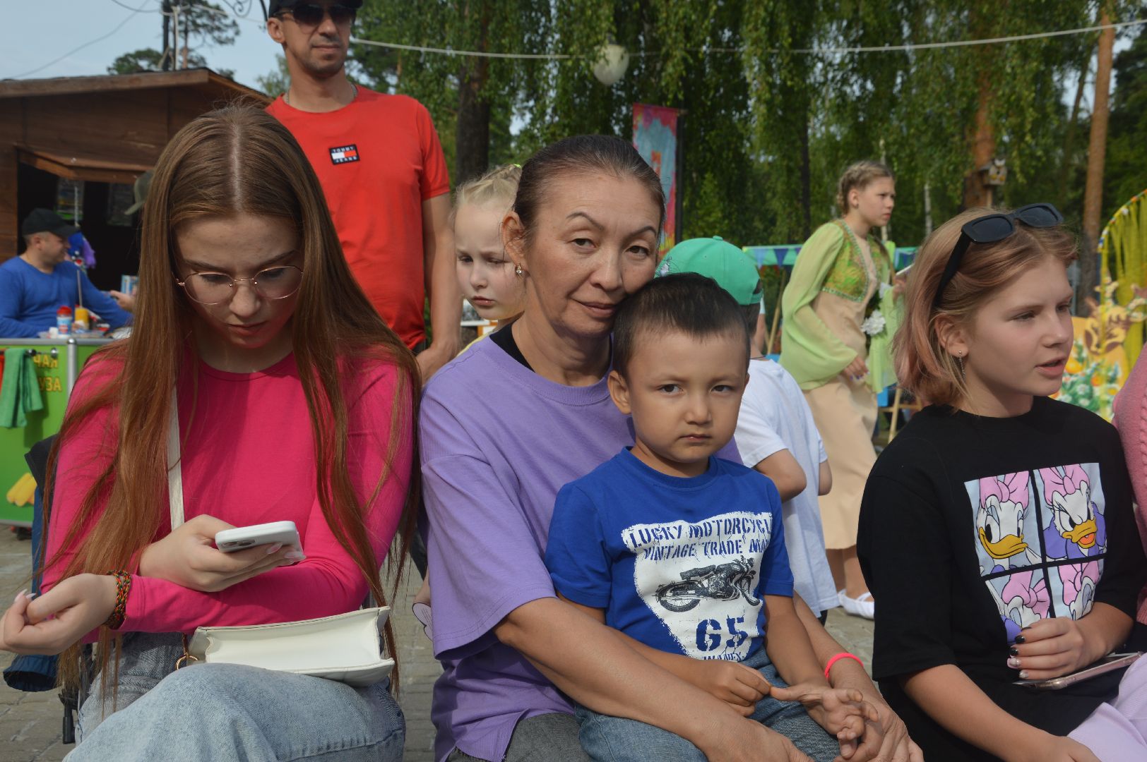 Шатура, центральный парк, День семьи любви и верности, Ирина Ваврик