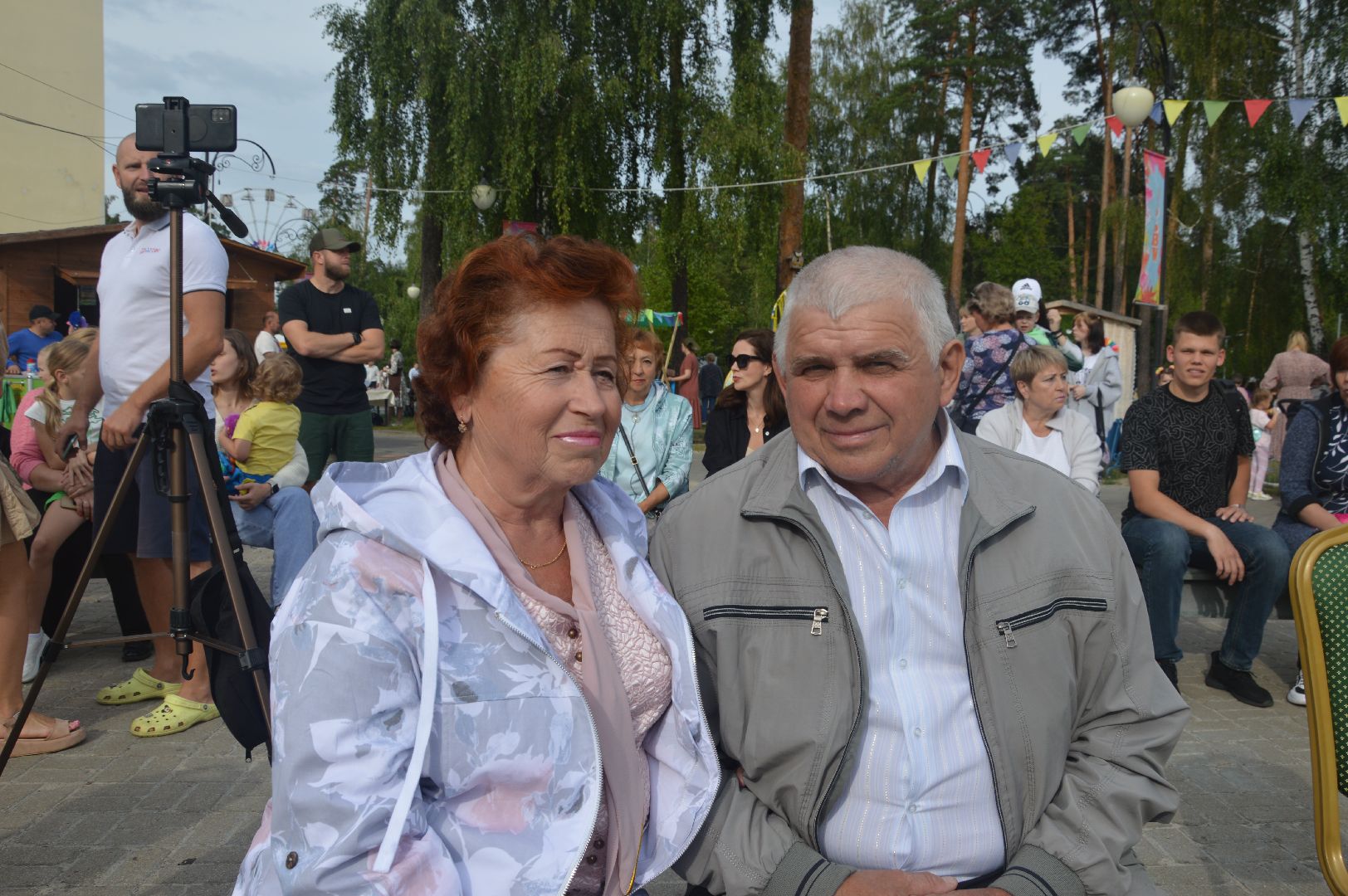 Шатура, центральный парк, День семьи любви и верности, Ирина Ваврик