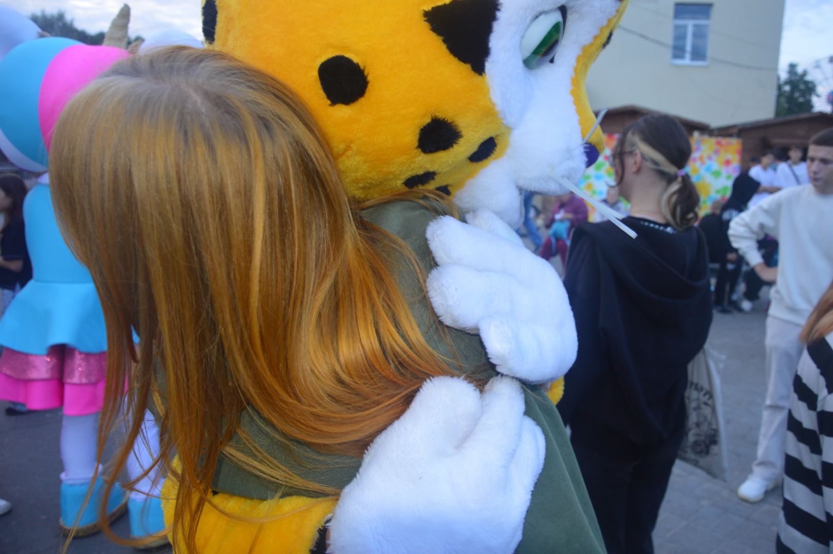 Шатура, ночной забег, ночь в парке