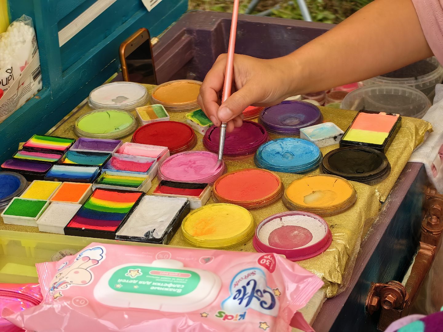 Аквагрим, фестиваль, семья, храм