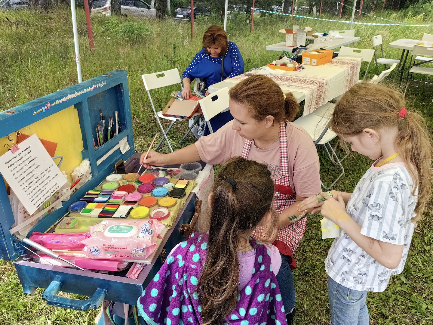 Аквагрим, фестиваль, семья, храм