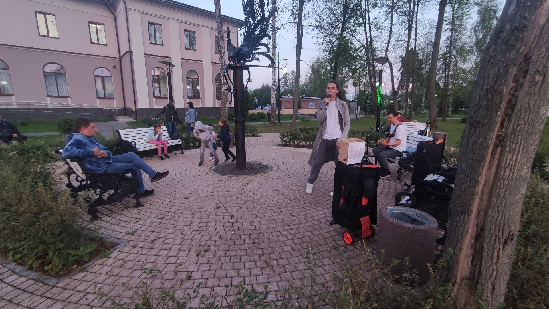 #Рошаль#парк#КрестовБрод#ночьвпарке#лето