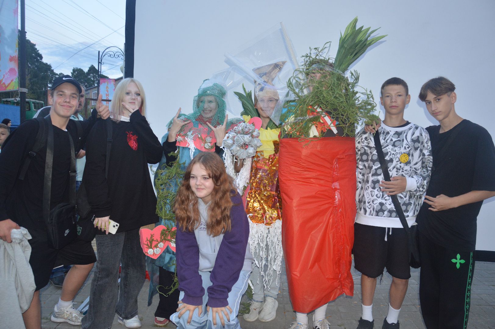 Шатура, показ моды, На Марсе, #Марс, городской парк, Гагарина