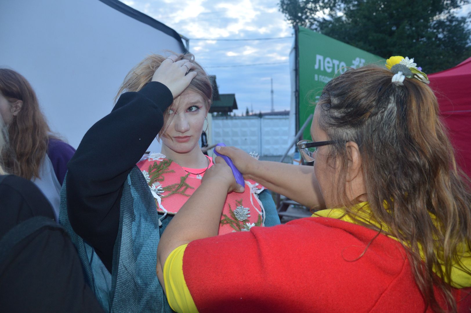 Шатура, показ моды, На Марсе, #Марс, городской парк, Гагарина