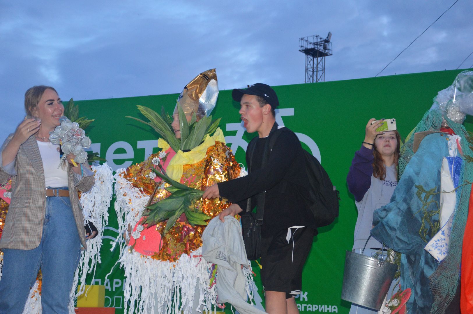 Шатура, показ моды, На Марсе, #Марс, городской парк, Гагарина