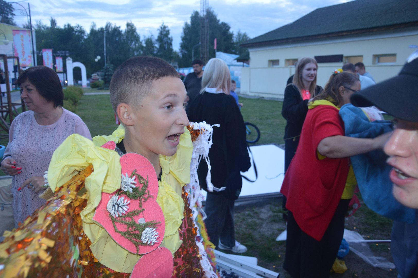 Шатура, показ моды, На Марсе, #Марс, городской парк, Гагарина