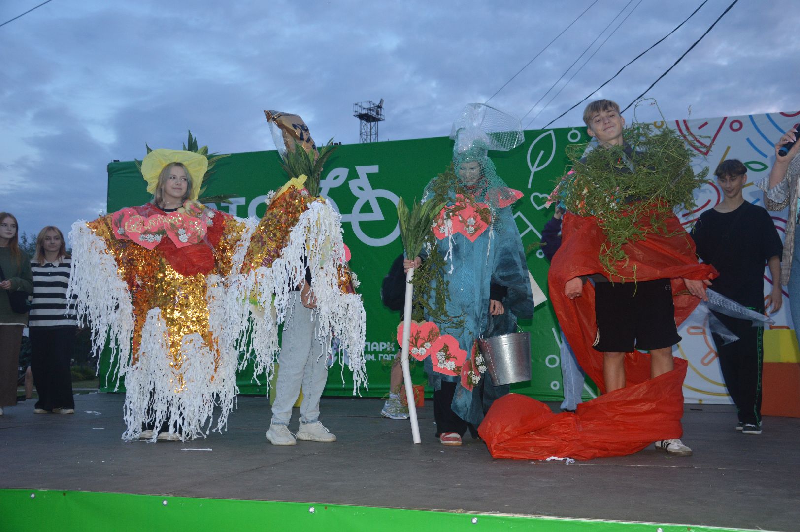 Шатура, показ моды, На Марсе, #Марс, городской парк, Гагарина