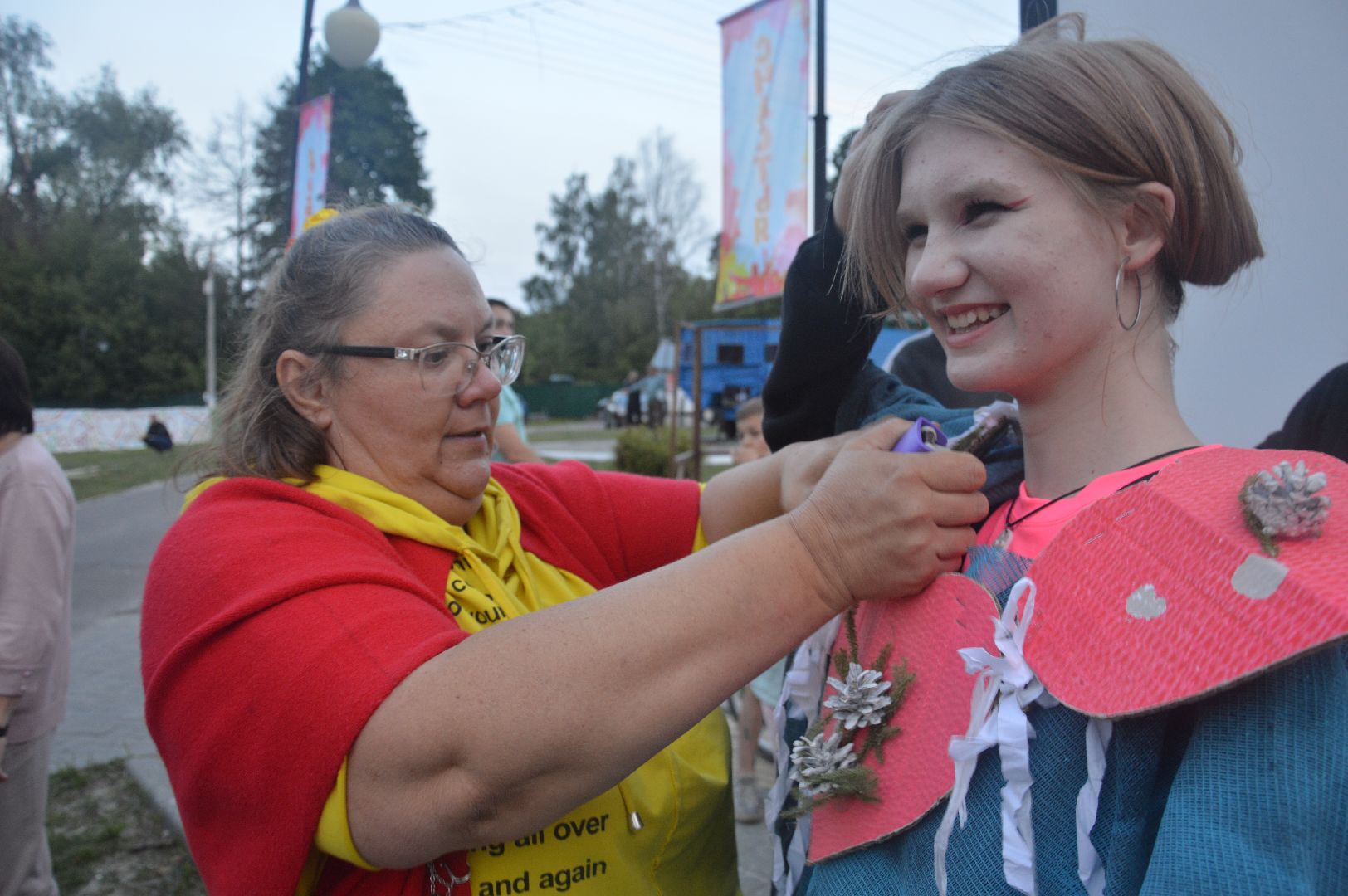 Шатура, показ моды, На Марсе, #Марс, городской парк, Гагарина