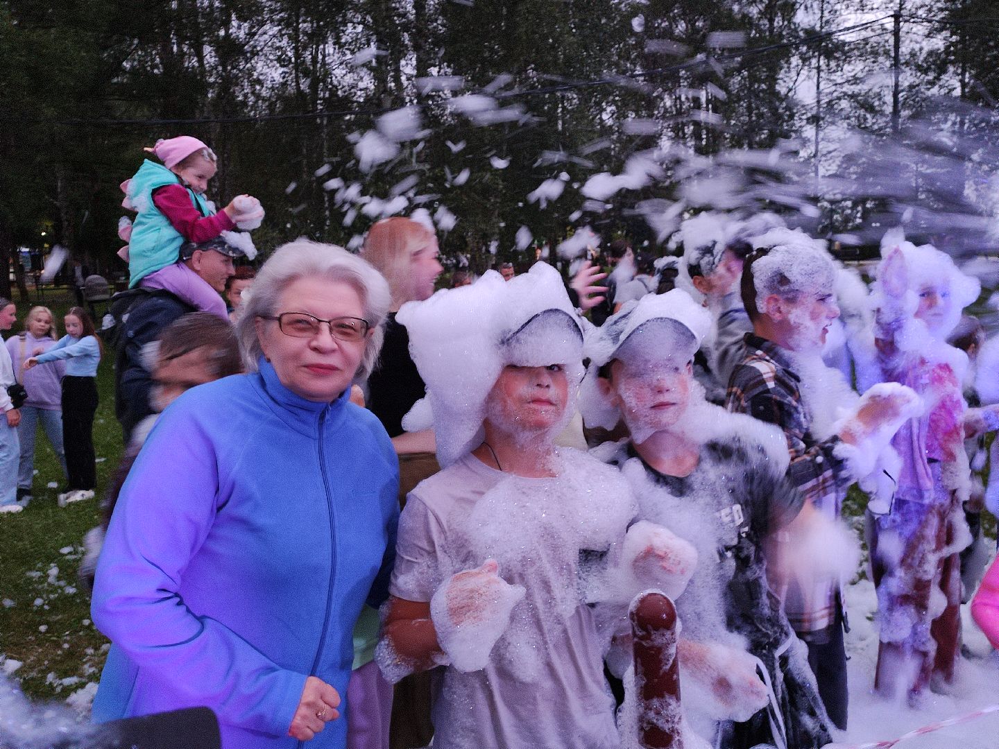 #пеннаявечеринка, #ночьвпарке, #пена, #веселье, #талдом