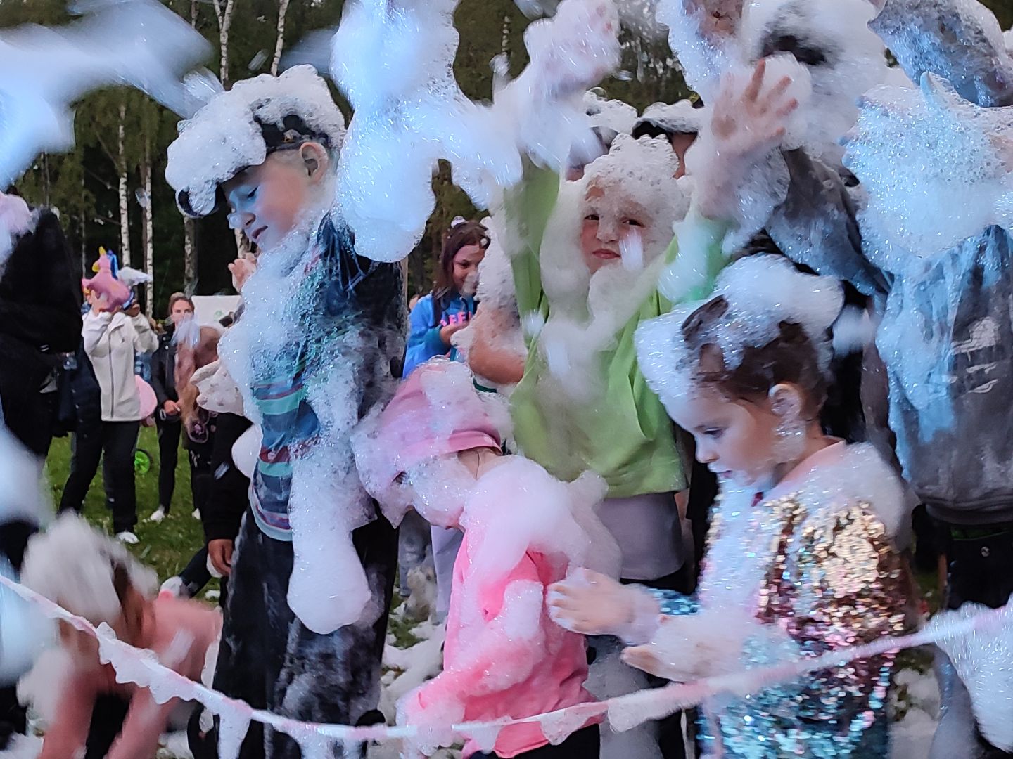 #пеннаявечеринка, #ночьвпарке, #пена, #веселье, #талдом