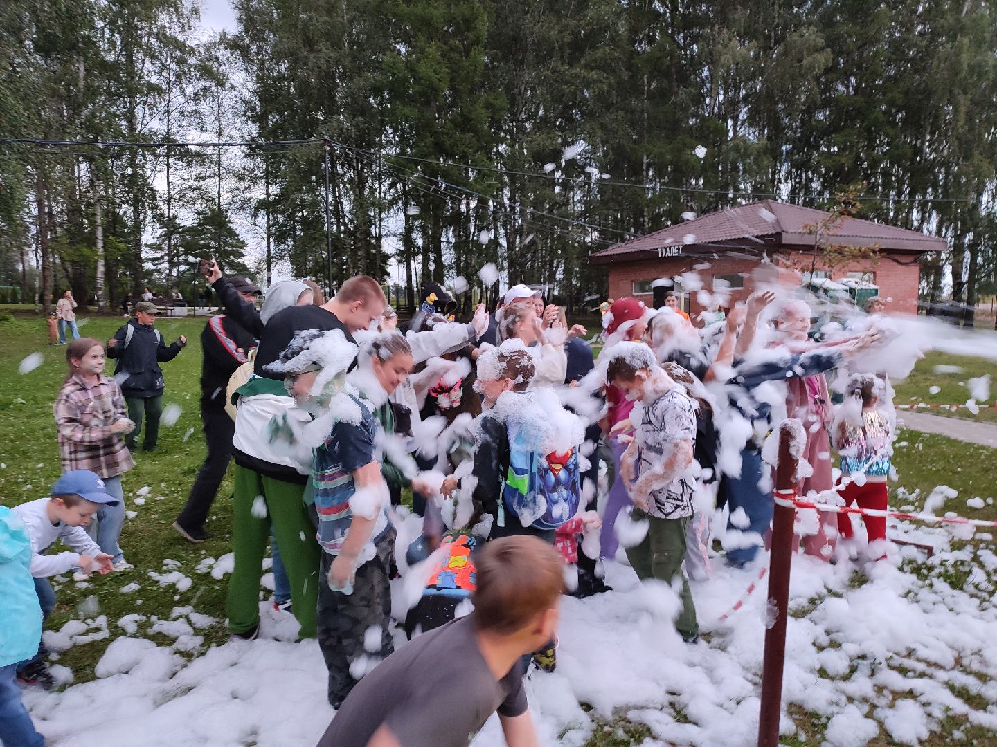 #пеннаявечеринка, #ночьвпарке, #пена, #веселье, #талдом