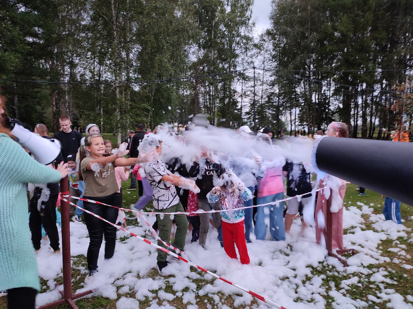 #пеннаявечеринка, #ночьвпарке, #пена, #веселье, #талдом