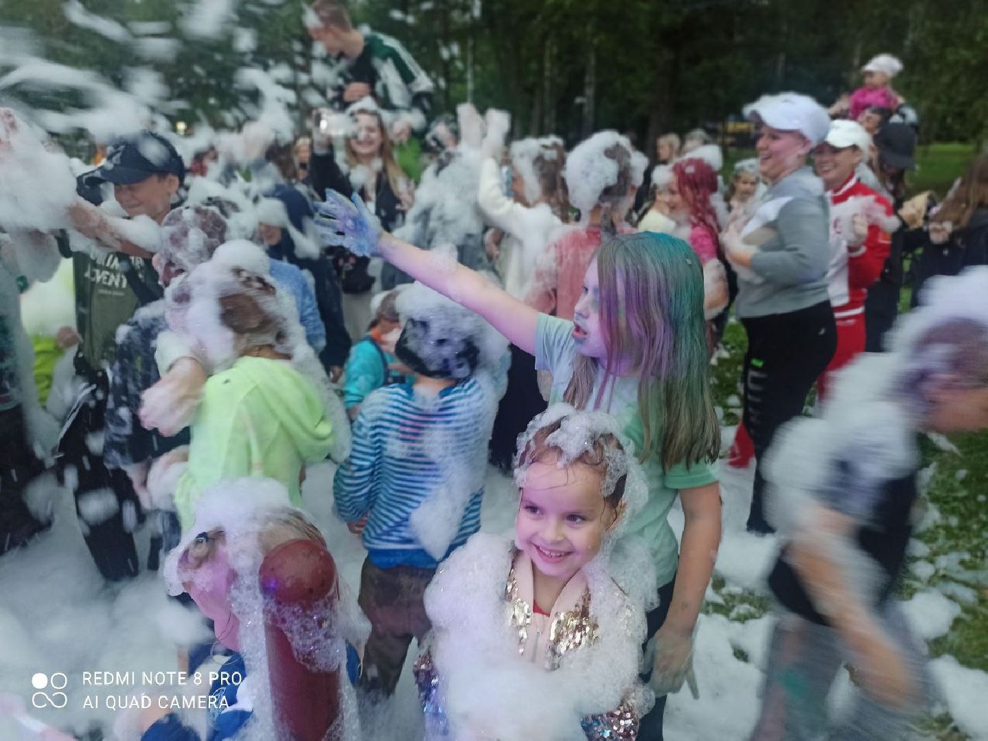 #пеннаявечеринка, #ночьвпарке, #пена, #веселье, #талдом