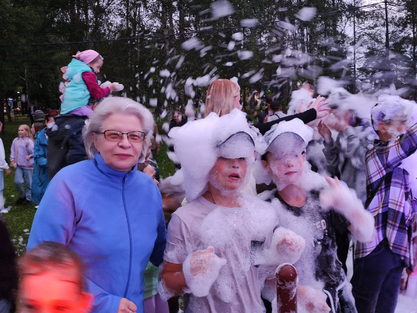 #пеннаявечеринка, #ночьвпарке, #пена, #веселье, #талдом