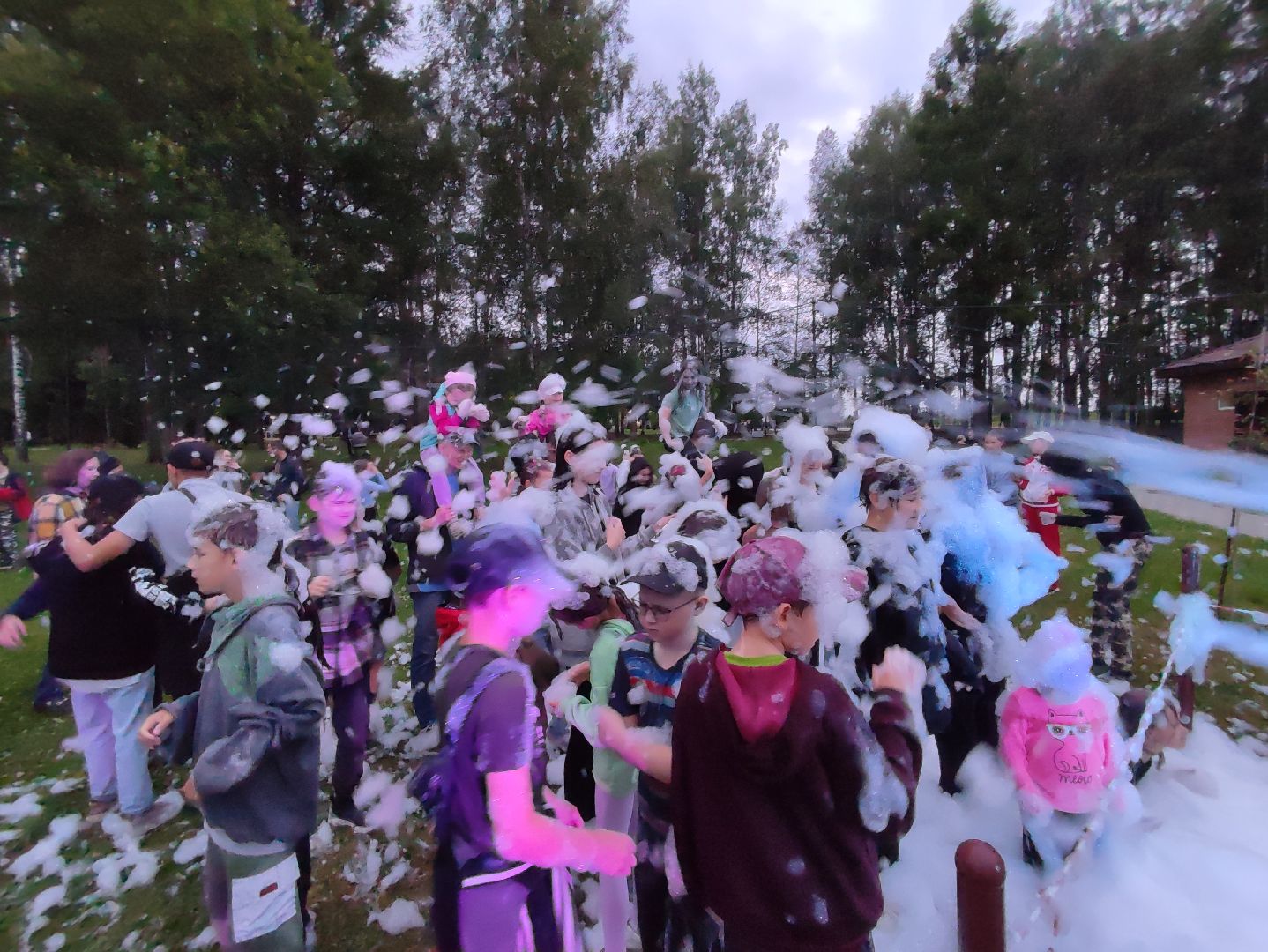 #пеннаявечеринка, #ночьвпарке, #пена, #веселье, #талдом