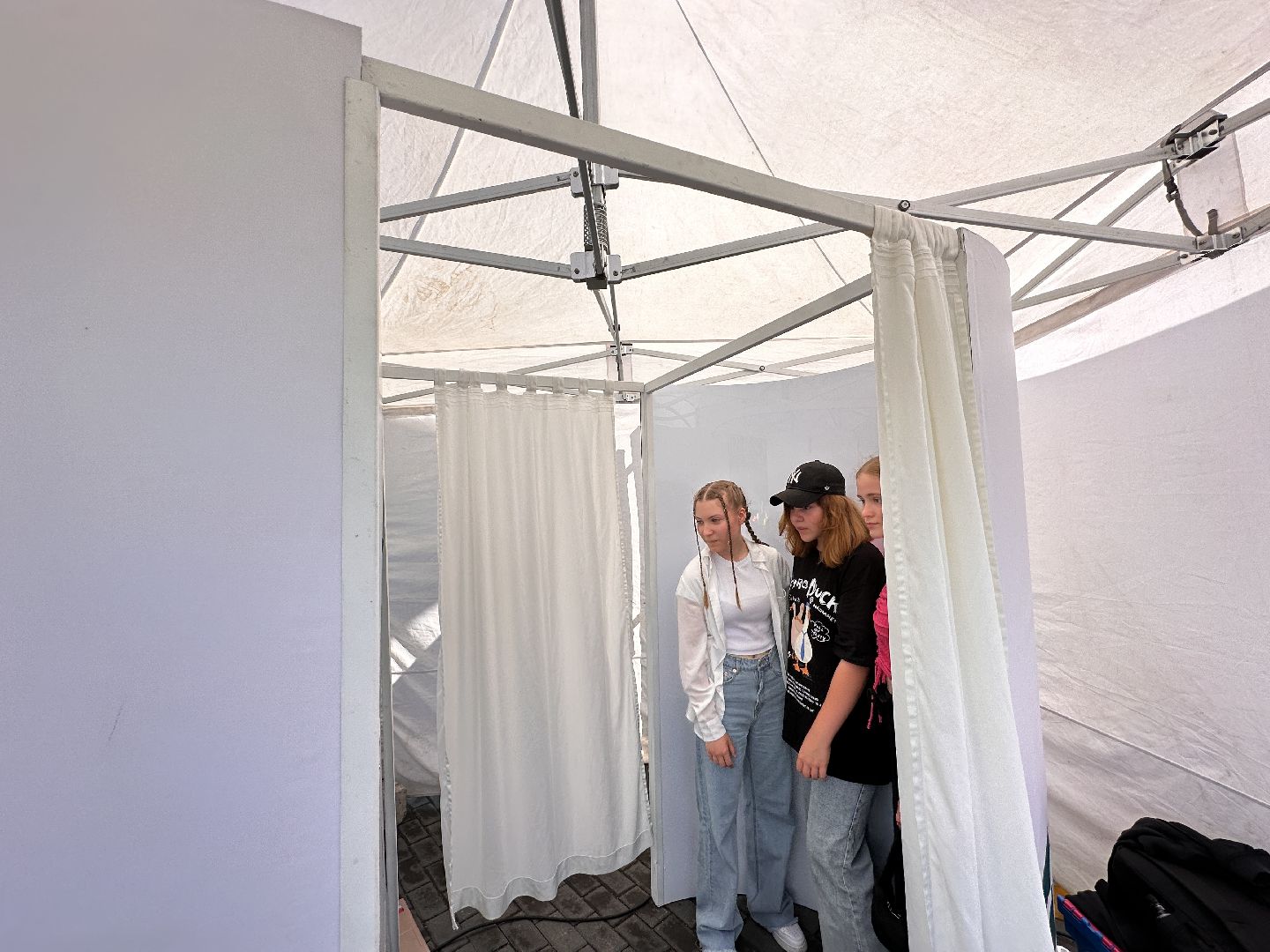 Одинцово, парки Подмосковья, Ночь в парке, Фотобудка