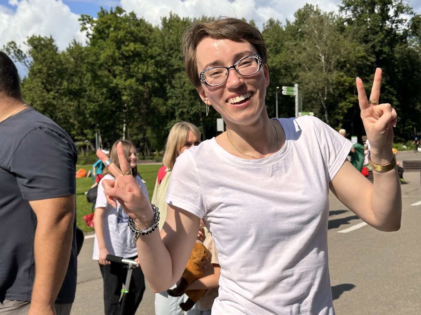 Одинцово, Ночь в парке, Подмосковье, Парки