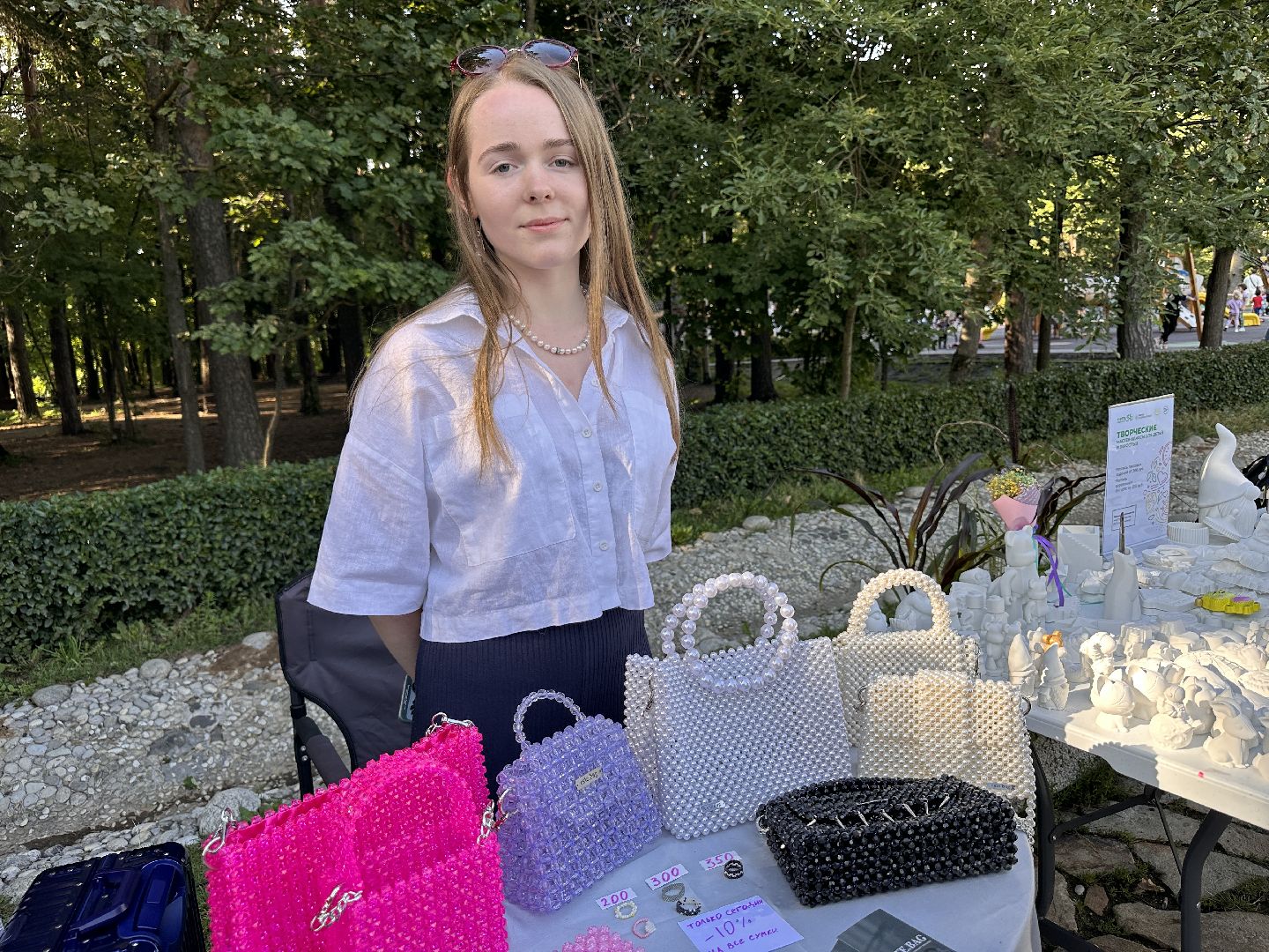 Одинцово, Личный бренд, Сумки из бусин, Мастера Подмосковья