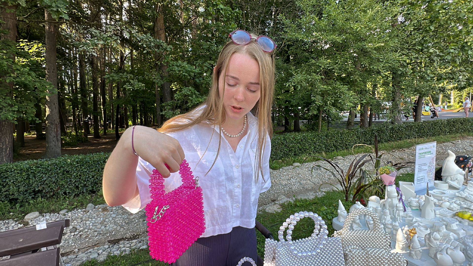 Одинцово, Личный бренд, Сумки из бусин, Мастера Подмосковья