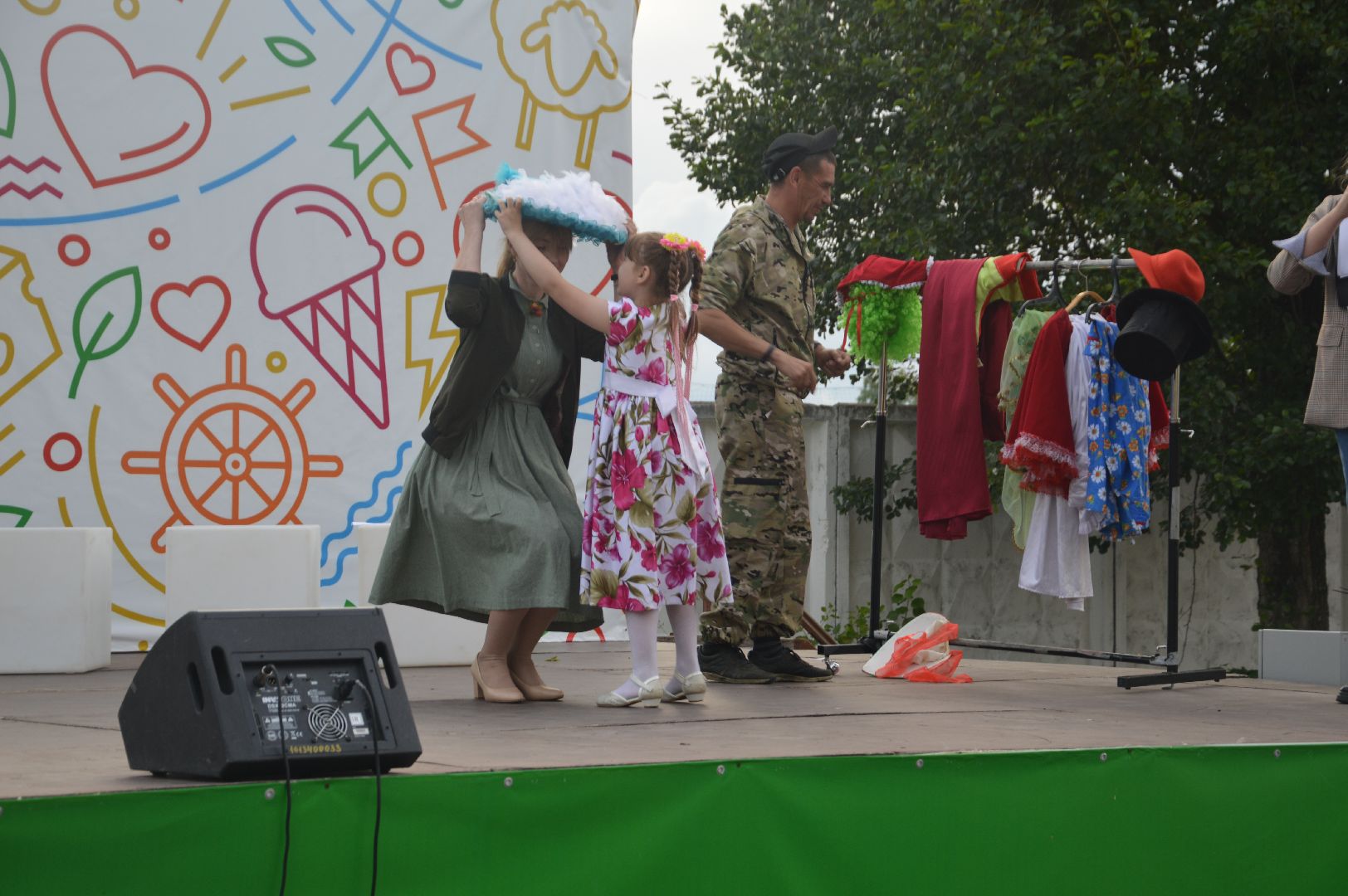 Шатура, битва фамилий, городской парк, Гагарина