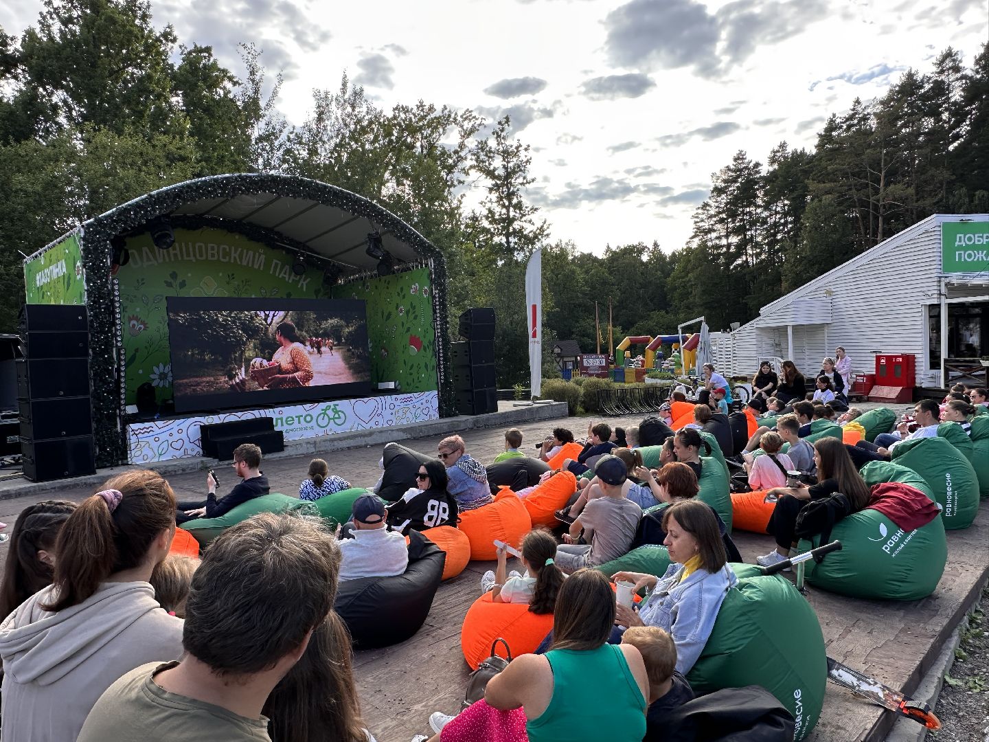 Одинцово, Парки Подмосковья, Кинотеатр под открытым небом, Мой тигр