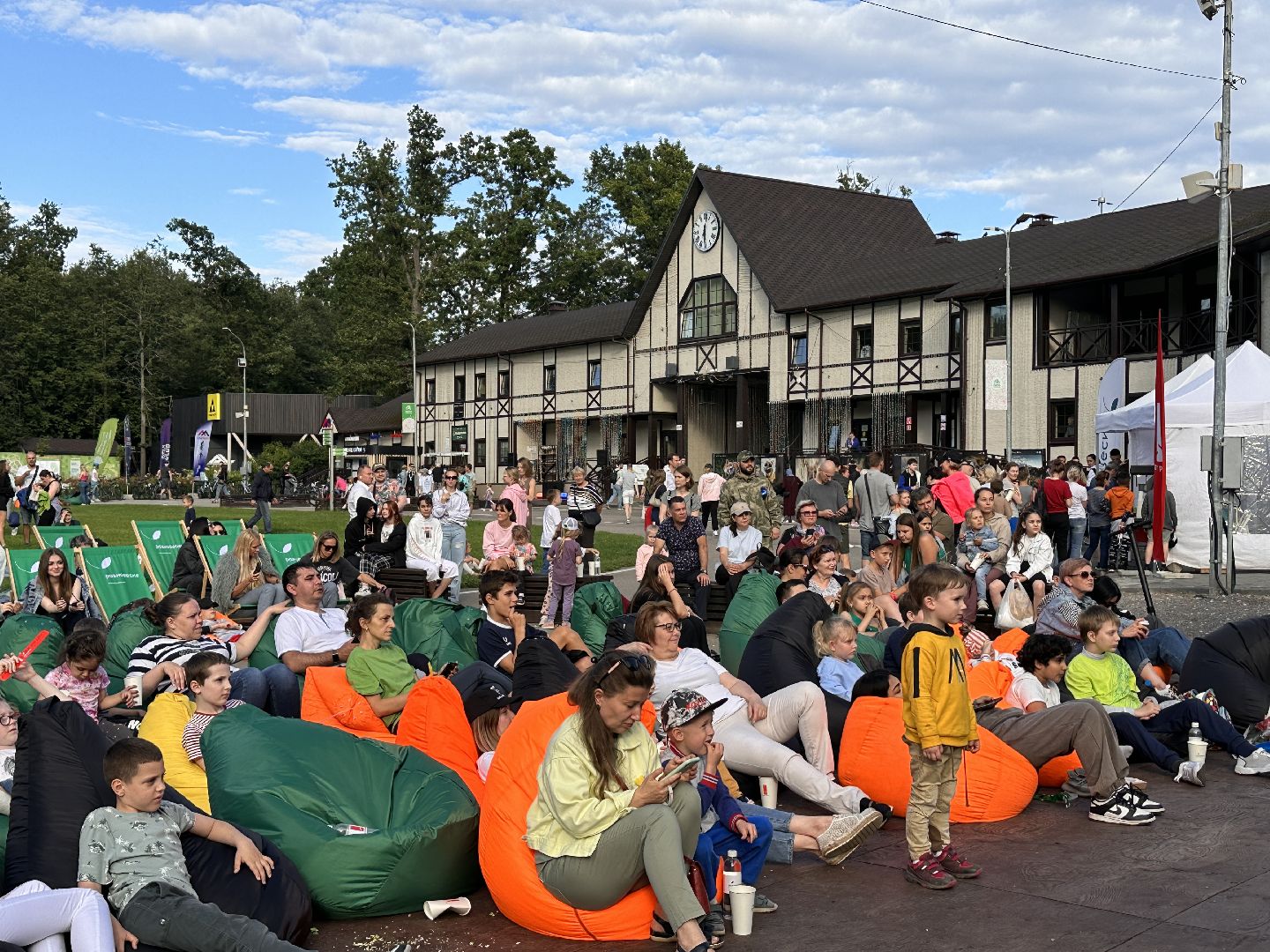 Одинцово, Парки Подмосковья, Кинотеатр под открытым небом, Мой тигр