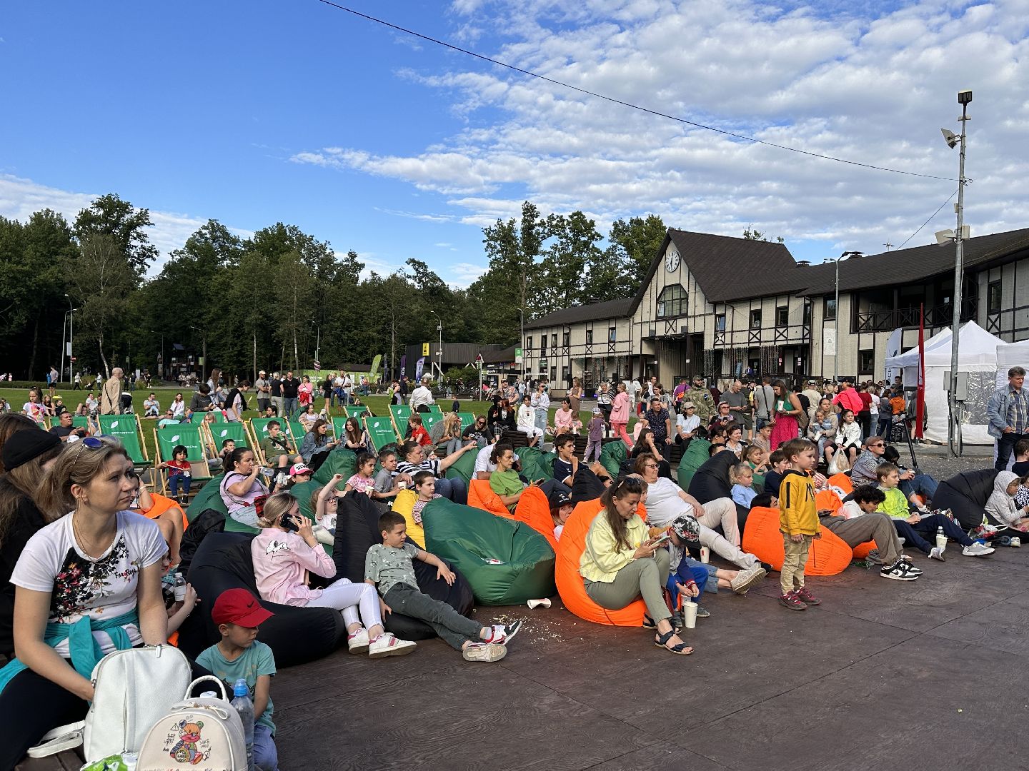 Одинцово, Парки Подмосковья, Кинотеатр под открытым небом, Мой тигр