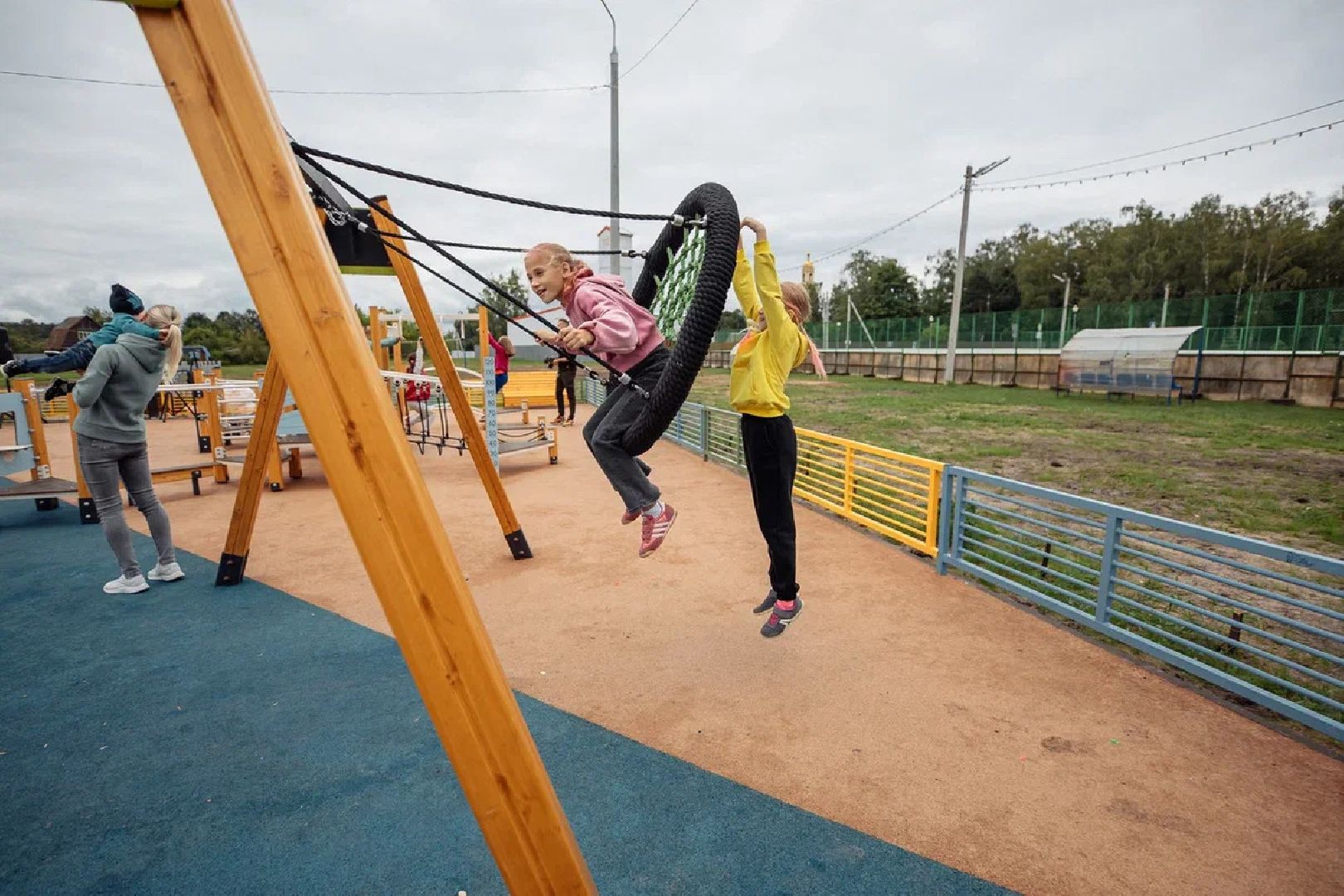 Площадка, игра, дети, губернатор, Орехово-Зуево, открытие