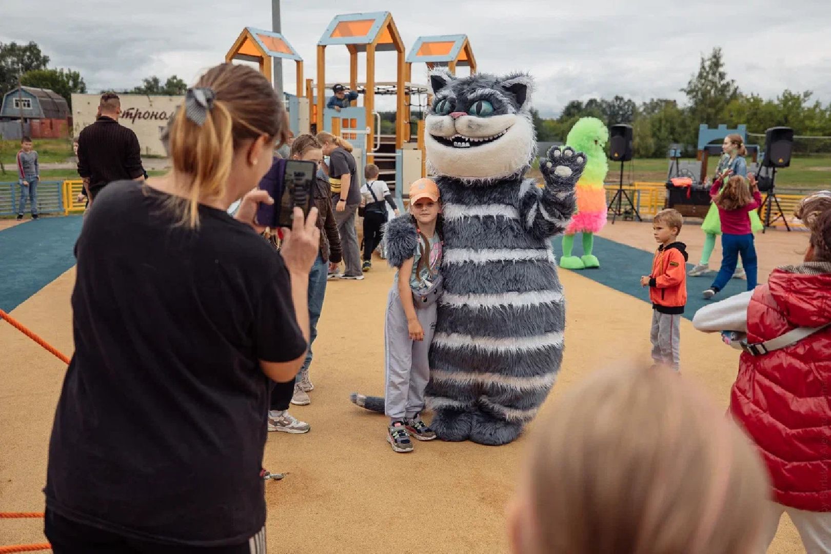 Площадка, игра, дети, губернатор, Орехово-Зуево, открытие