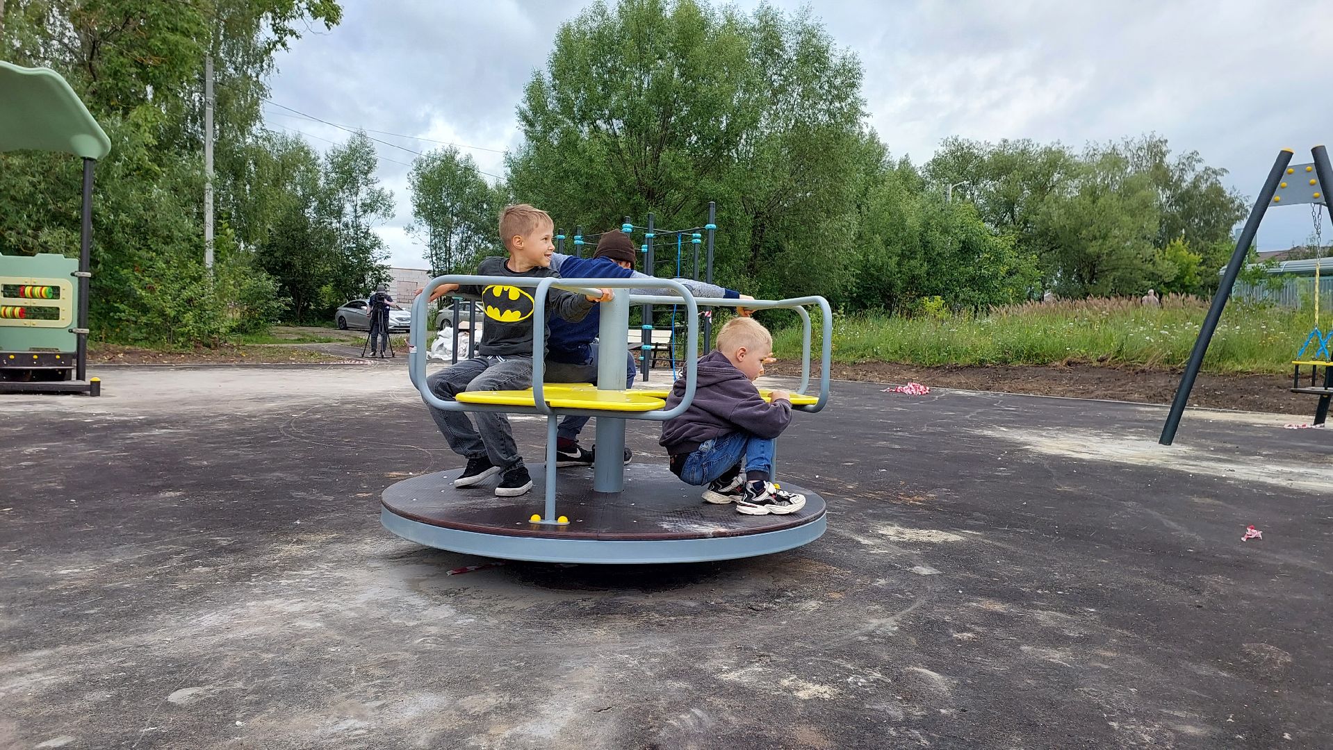 детские площадки, серпухов, глазово, Здоровое Отечество, дети, двор, детский спорт, доброе дело,