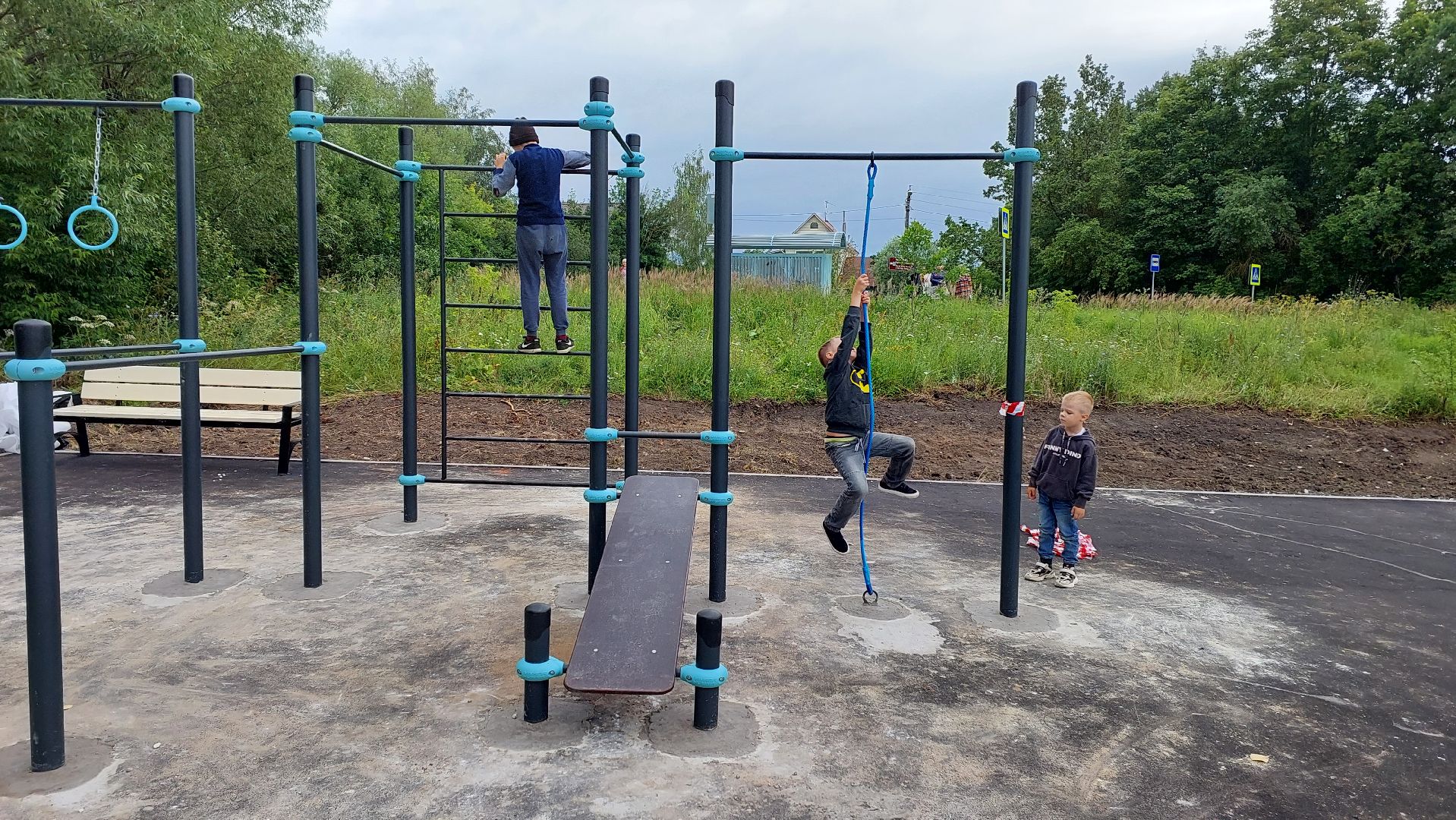 детские площадки, серпухов, глазово, Здоровое Отечество, дети, двор, детский спорт, доброе дело,