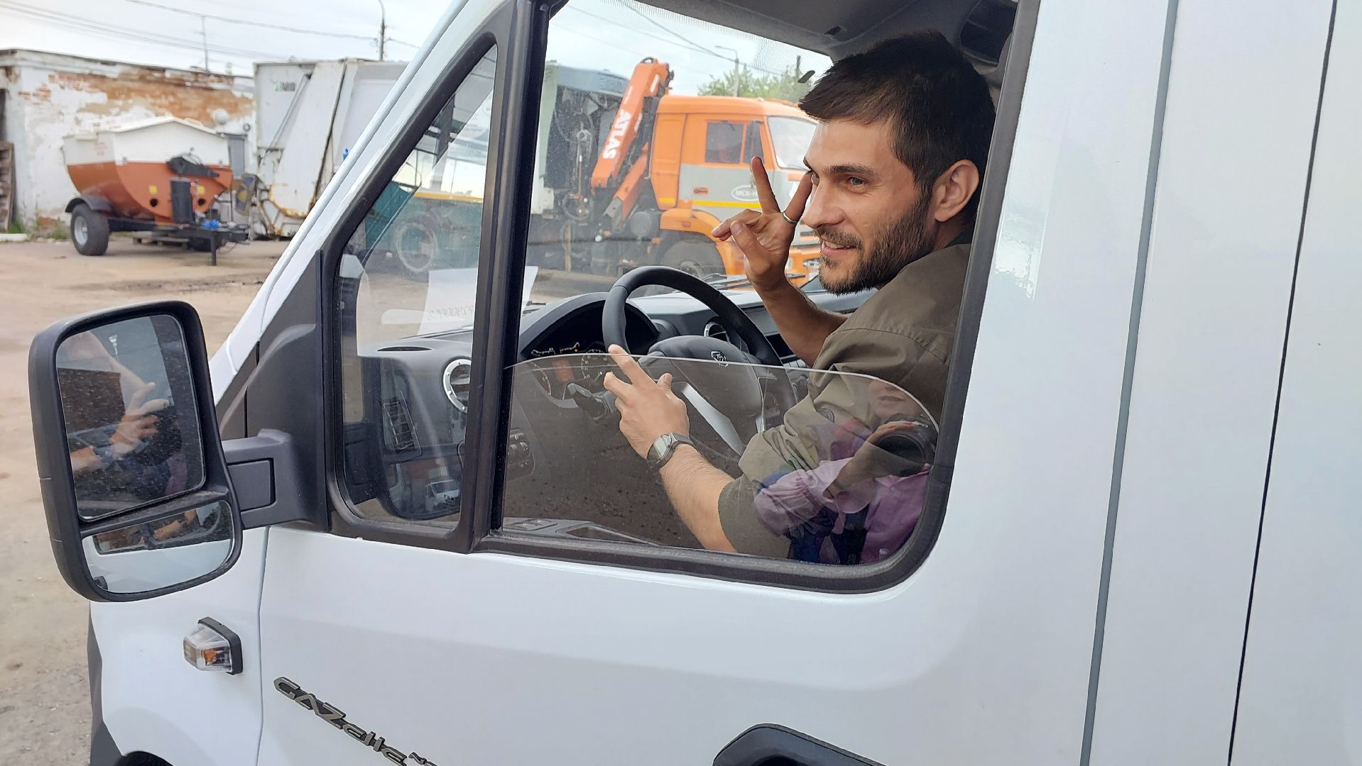 водитель, газели, новые машины, комбинат благоустройства, серпухов,