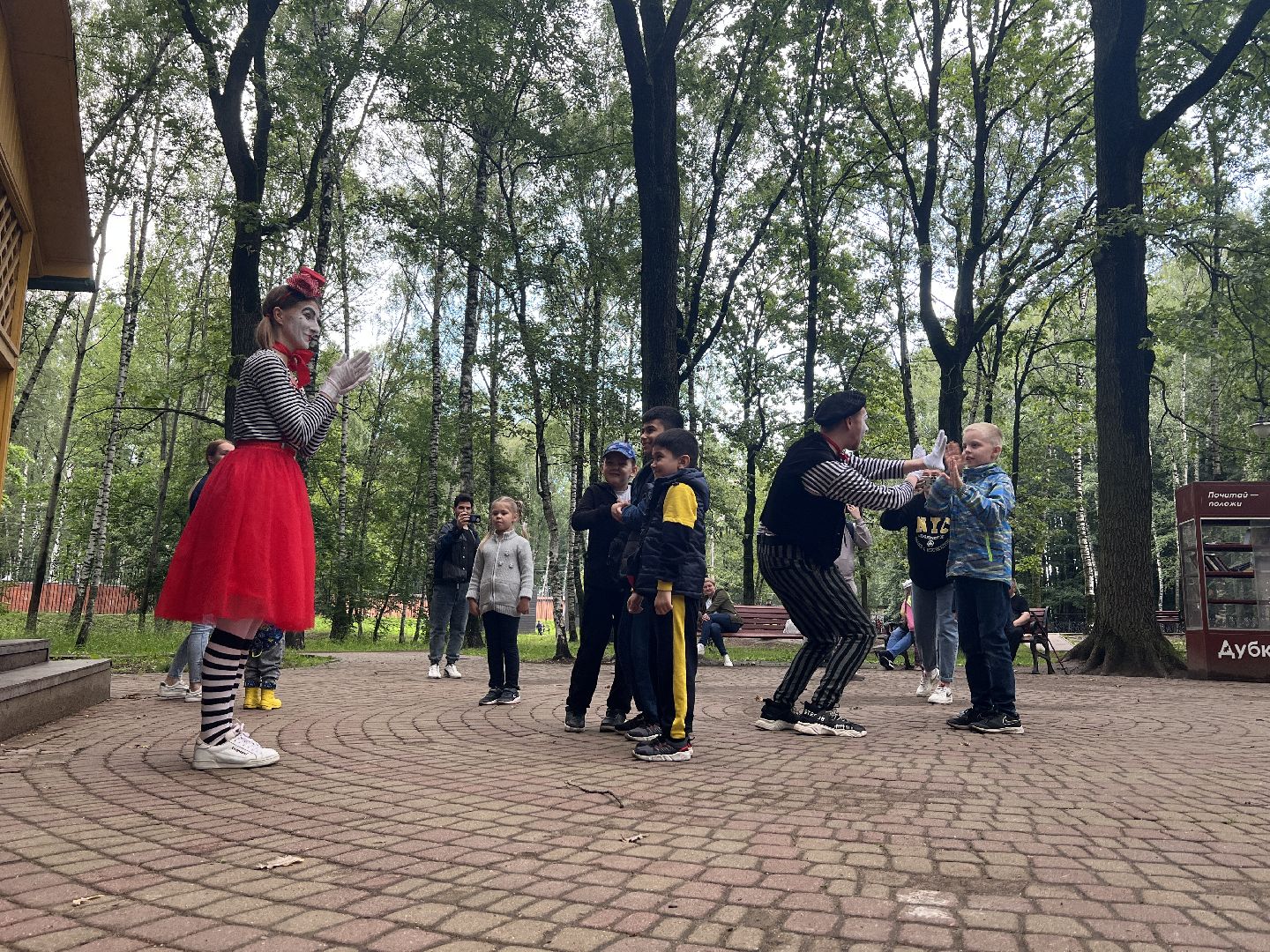 Химки, парк, Ночь в парке, дети, Лето в Подмосковье