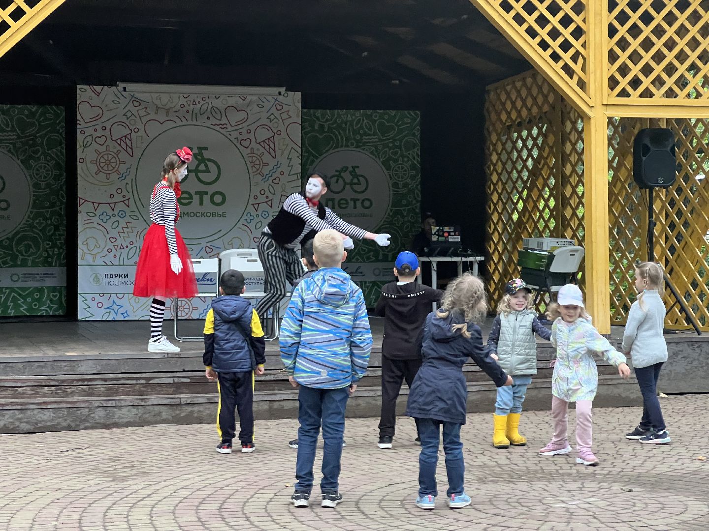 Химки, парк, Ночь в парке, дети, Лето в Подмосковье