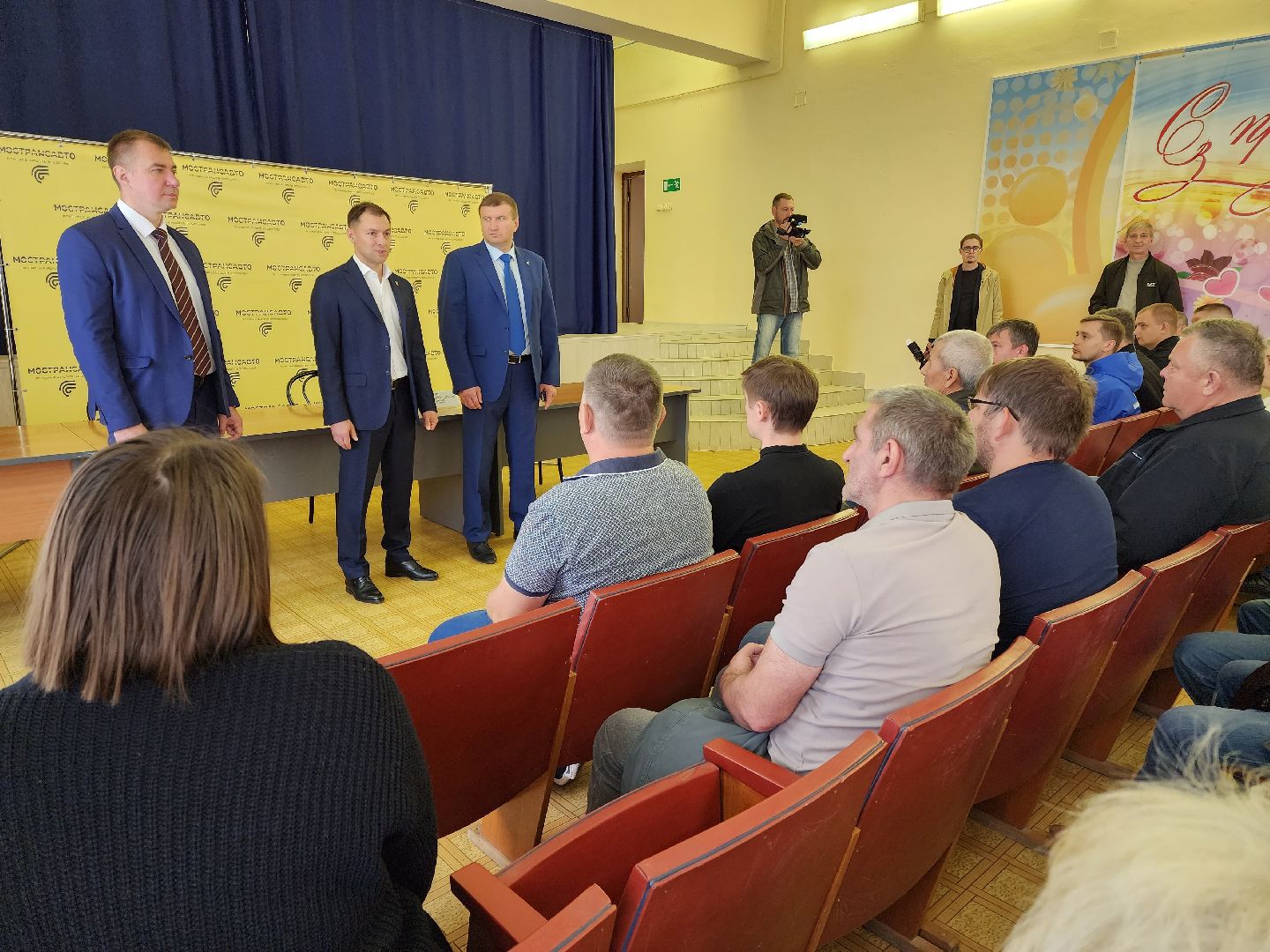 Раменское, транспорт, врип главы округа ознакомился с работой автотранспортного предприятия