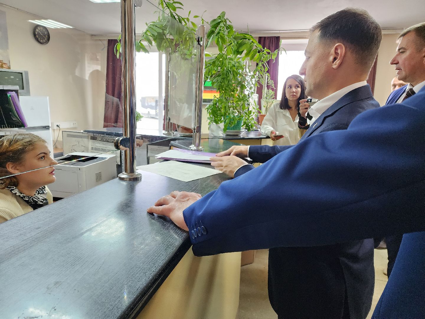 Раменское, транспорт, врип главы округа ознакомился с работой автотранспортного предприятия