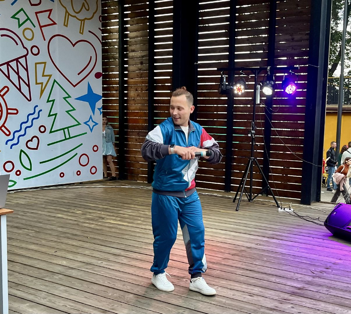 Наро-Фоминск, ночь в парке, парки Подмосковья, Лето в Подмосковье, выходные