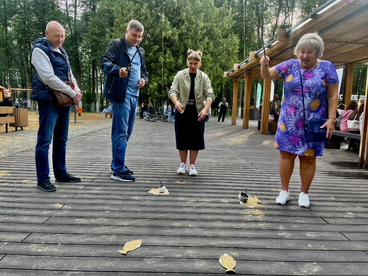Наро-Фоминск, ночь в парке, парки Подмосковья, Лето в Подмосковье, выходные