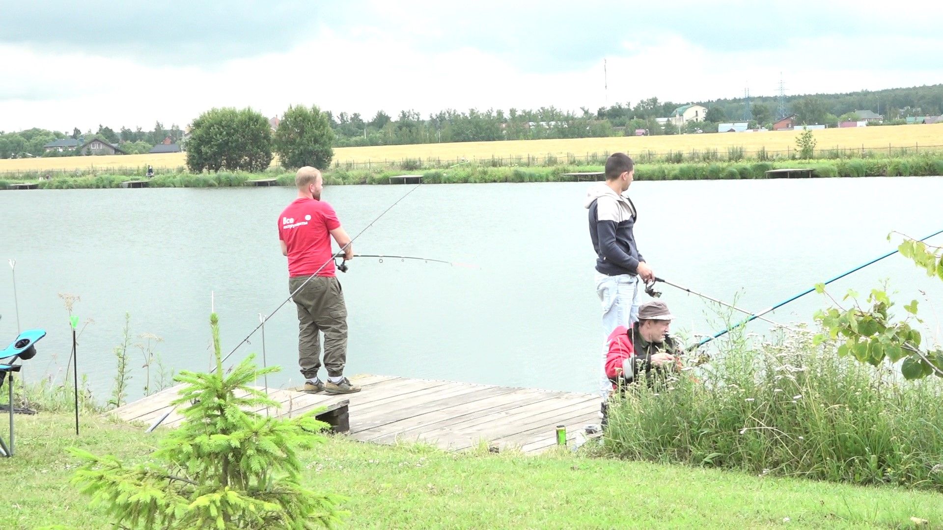 Соревнования, рыбалка, Домодедово