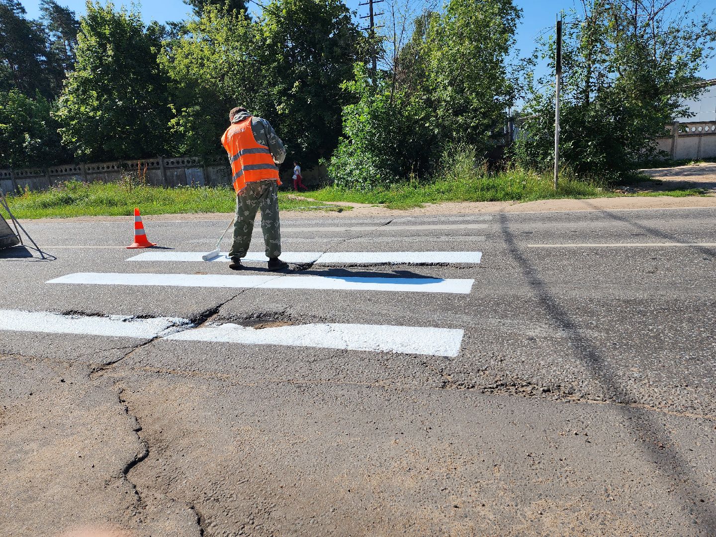 дороги, зебра, пешеходный переход, серпухов, стадион спартак,
