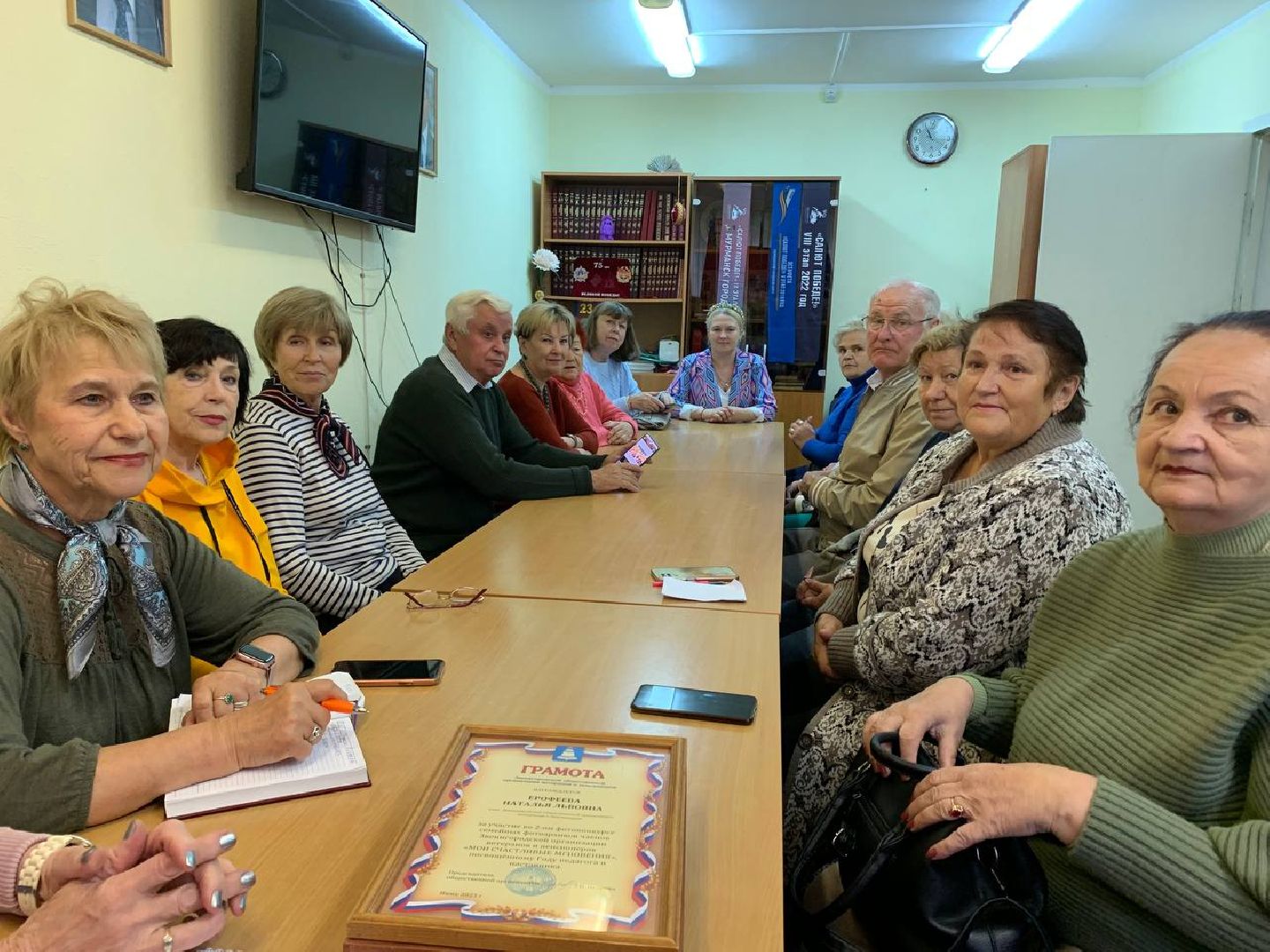 Звенигород, ветеранская организация, выставка