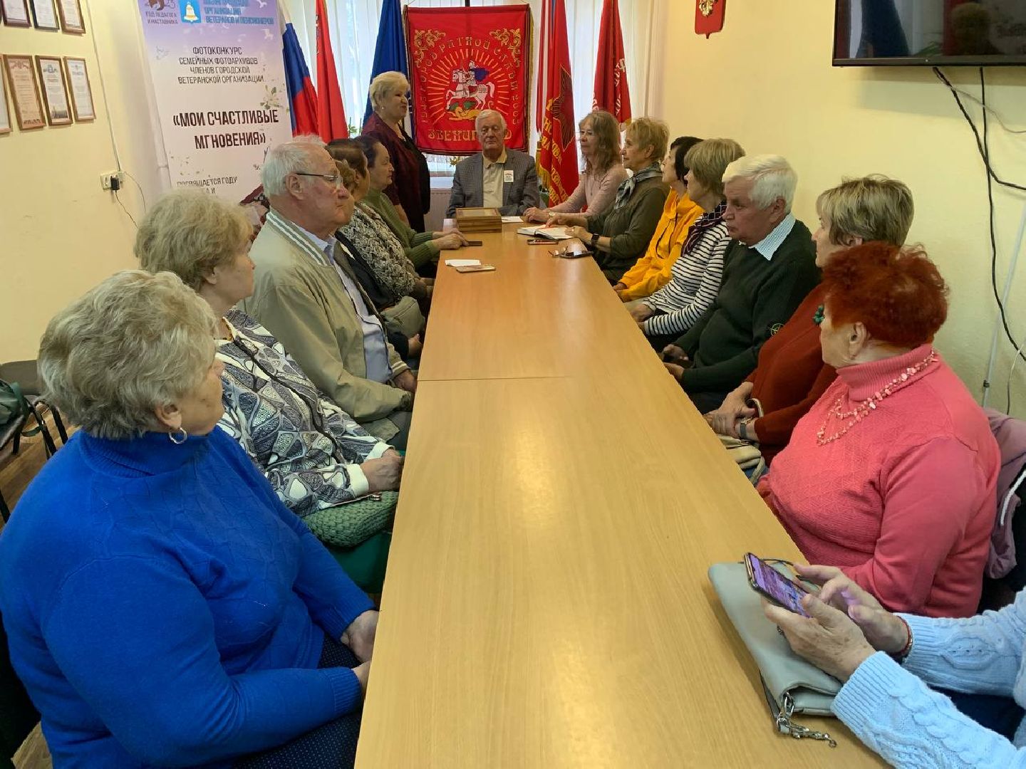 Звенигород, ветеранская организация, выставка