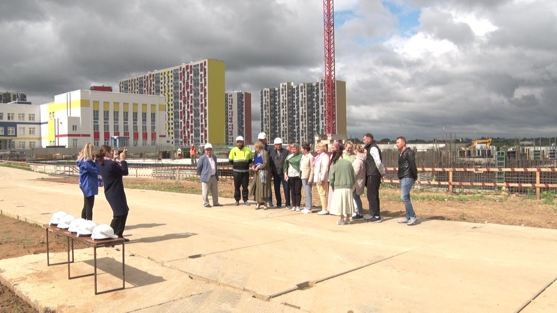 строительство, школа, Домодедово