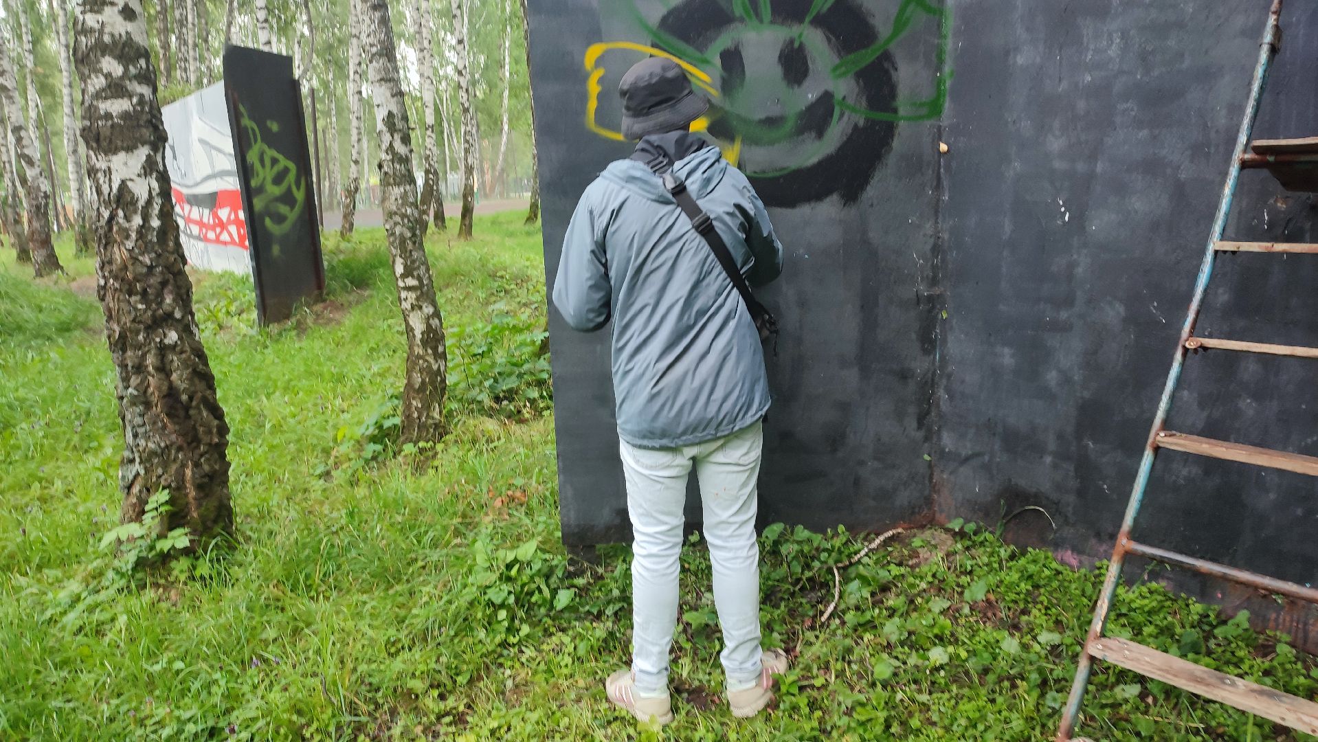 Кашира, парк, граффити, мастер-класс, цветы, дети